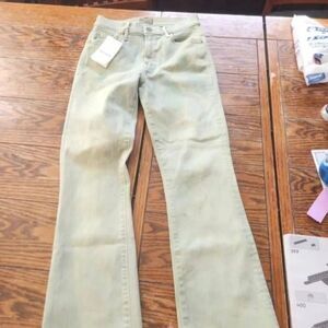 NWT Mother jean insider crop fray step pretty just strolled in the city sz 24